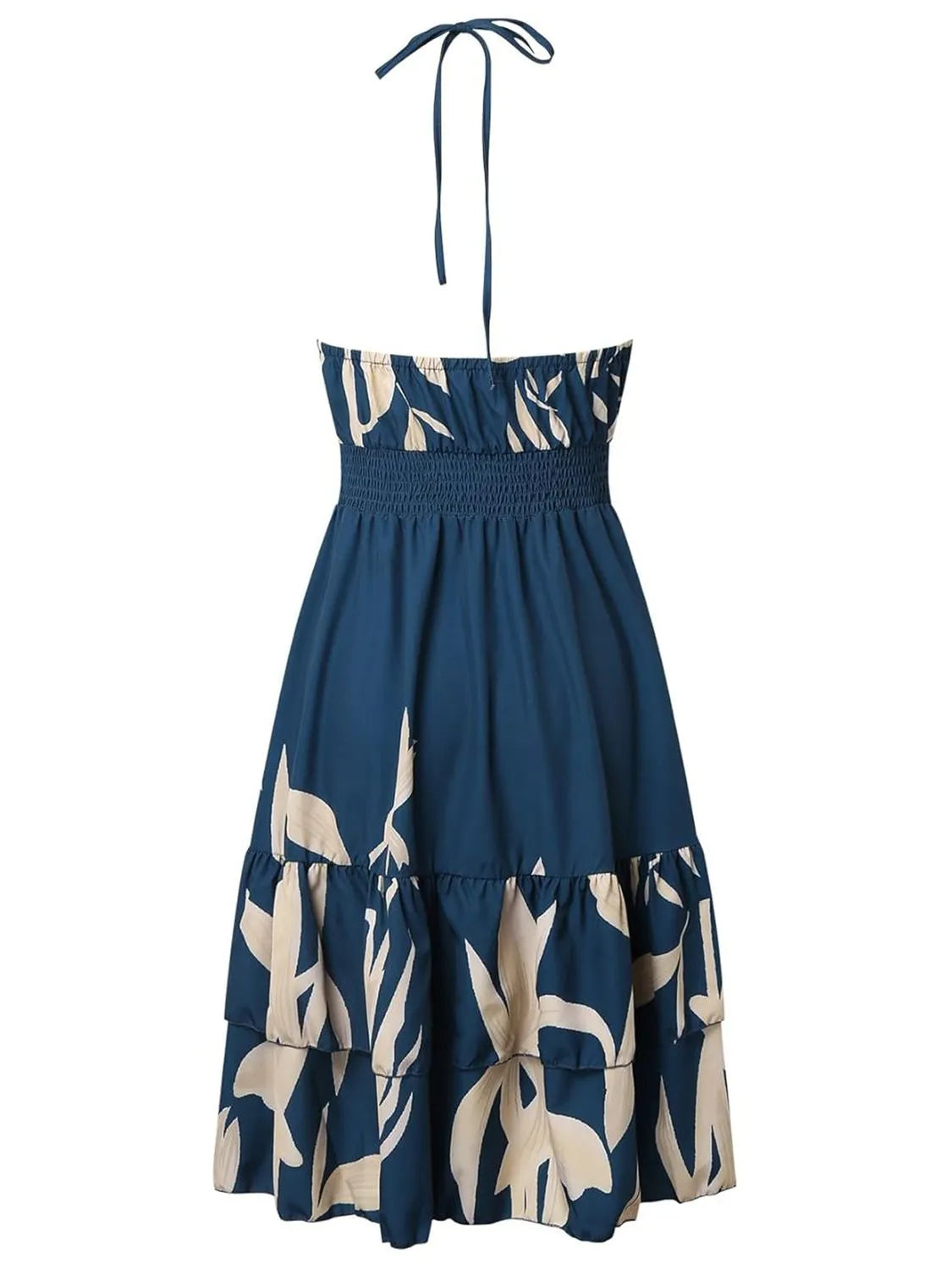 Paisley Print Halter Neck Mini Dress fb24445c-6bf0-43c7-985a-a4e5d3c48ffd-Max-Origin
