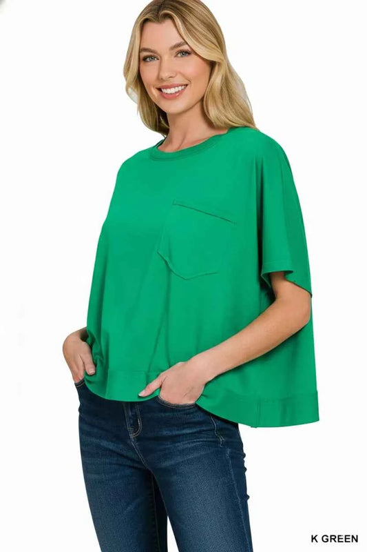 Exposed Seam Boxy Top fb4bd34d-9446-4c29-9c8d-103d4f41c60d-Max-Origin