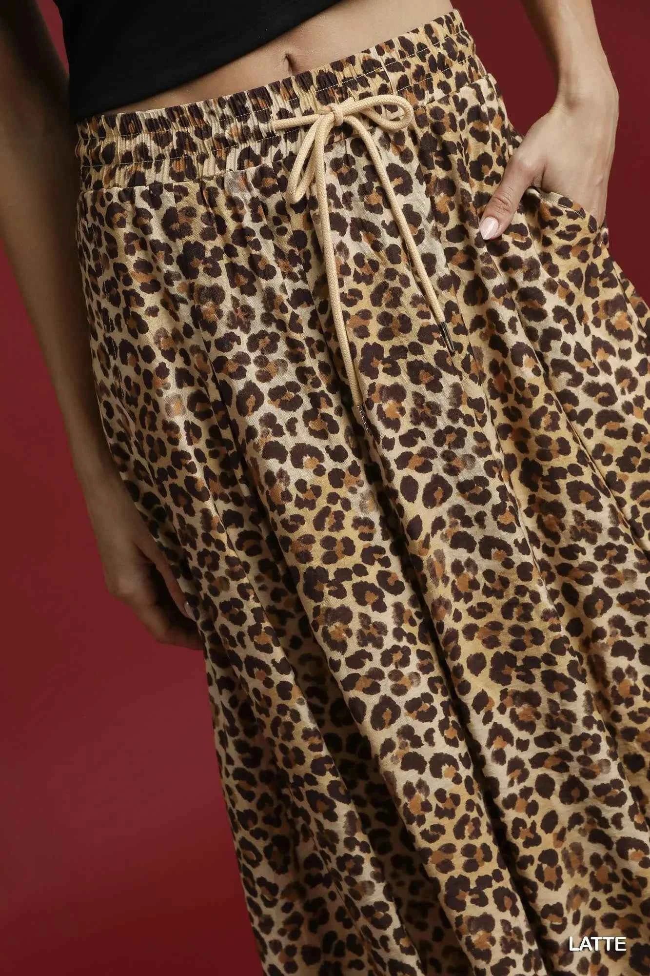 Umgee Drawstring Leopard Midi Skirt fb5ba2fa-38cf-4a09-ba20-7fddd0575629-Max-Origin