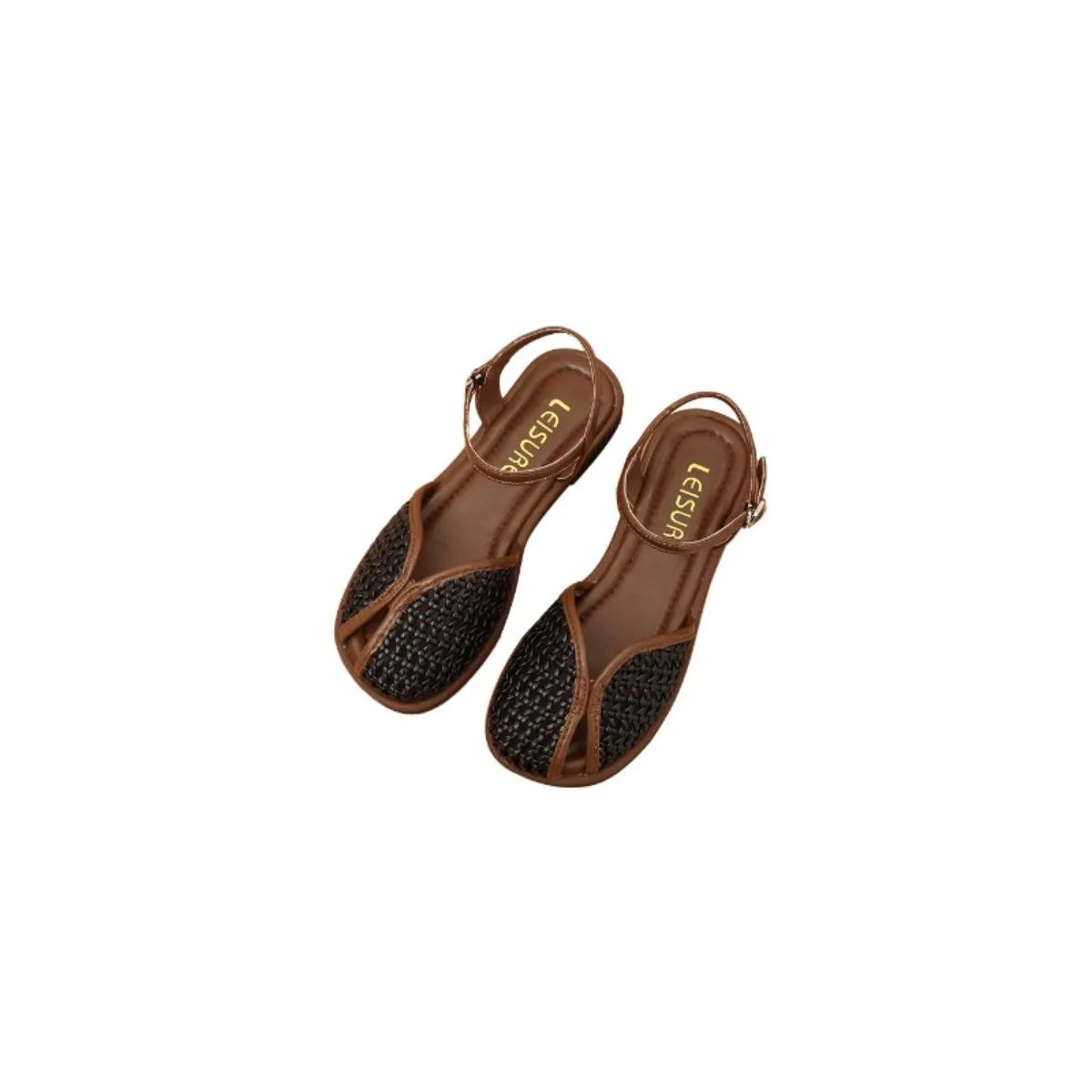 Round Toe Flats Slip-Ons Black fb8ee2ee-d34a-4941-a35d-7f6a7458a1f8-Max-Origin