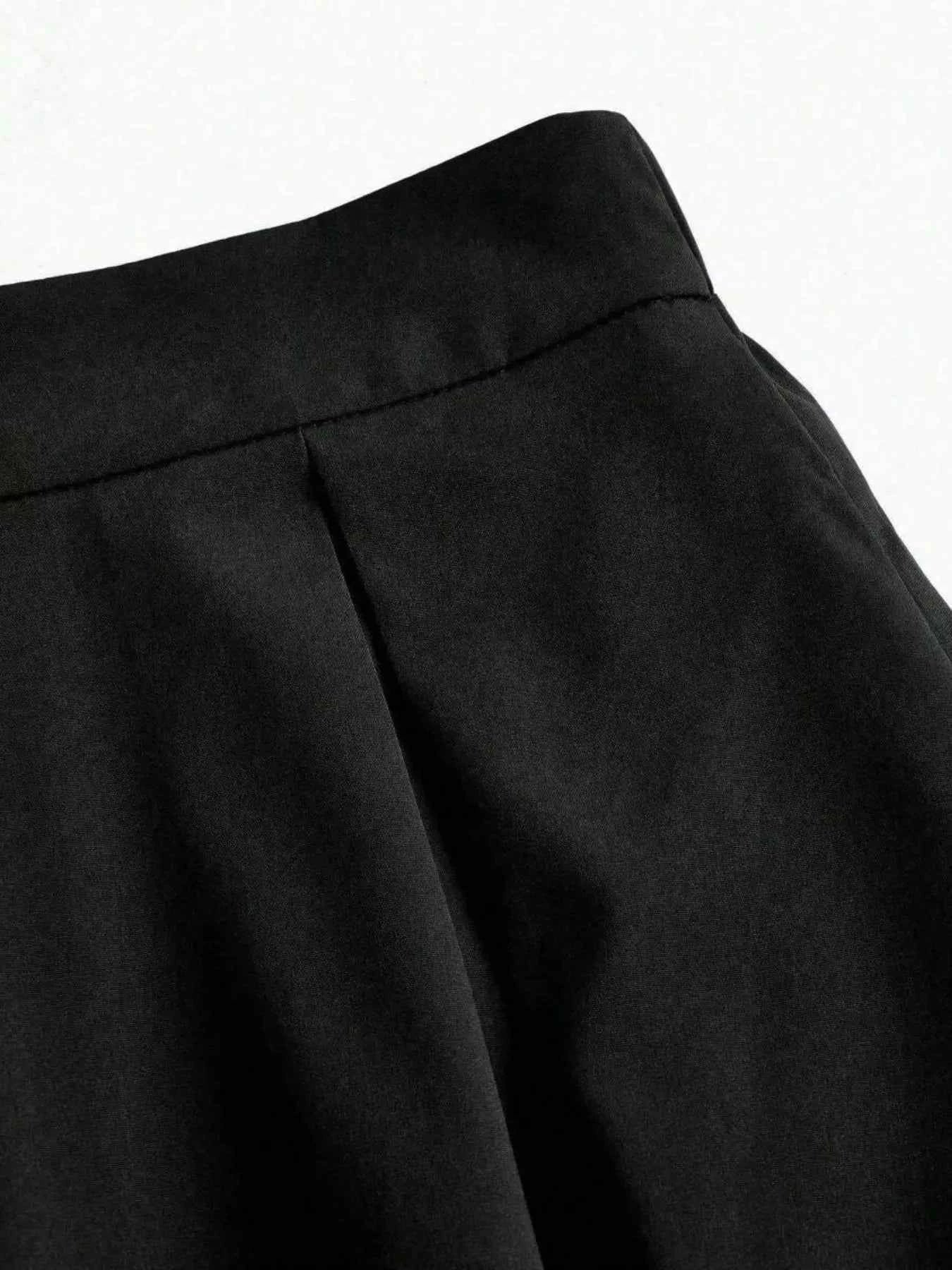 Elastic Waist Pleated Detail Skirt fbbcd83f-4667-4507-bf5f-c4d51f33b60d-Max-Origin