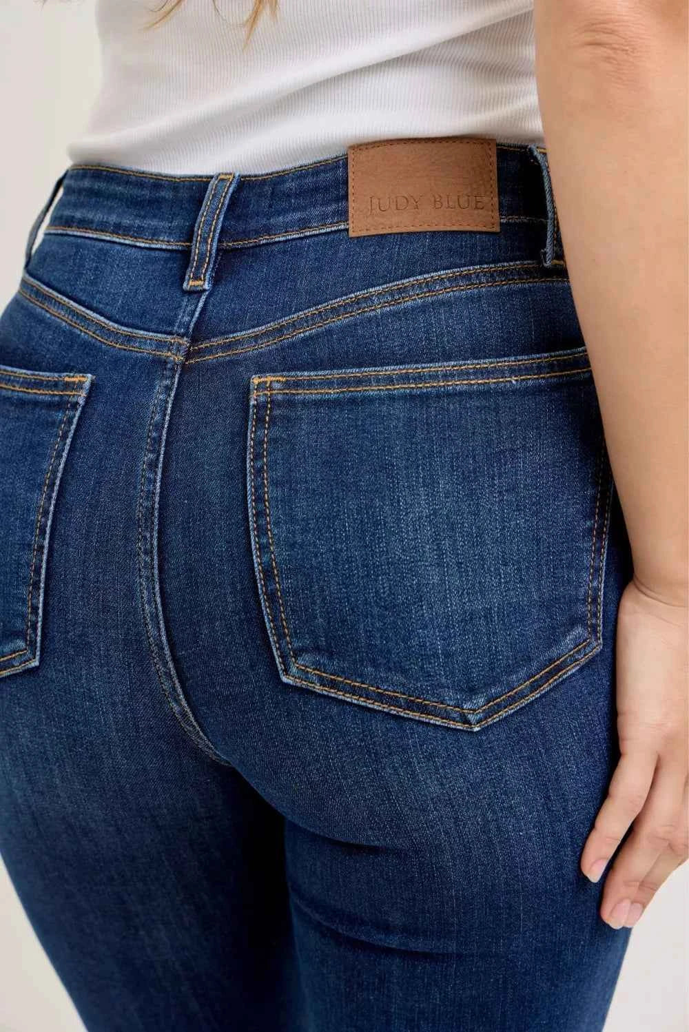 Judy Blue High Waist Capri Jeans with Single Cuff fbd23633f78c404795d7cb26c55cf867-Max-Origin