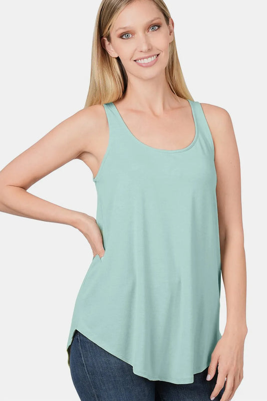 Round Neck Curved Hem Tank fbf1f031-0fc0-4a1b-a6a8-857a2b428cec-Max