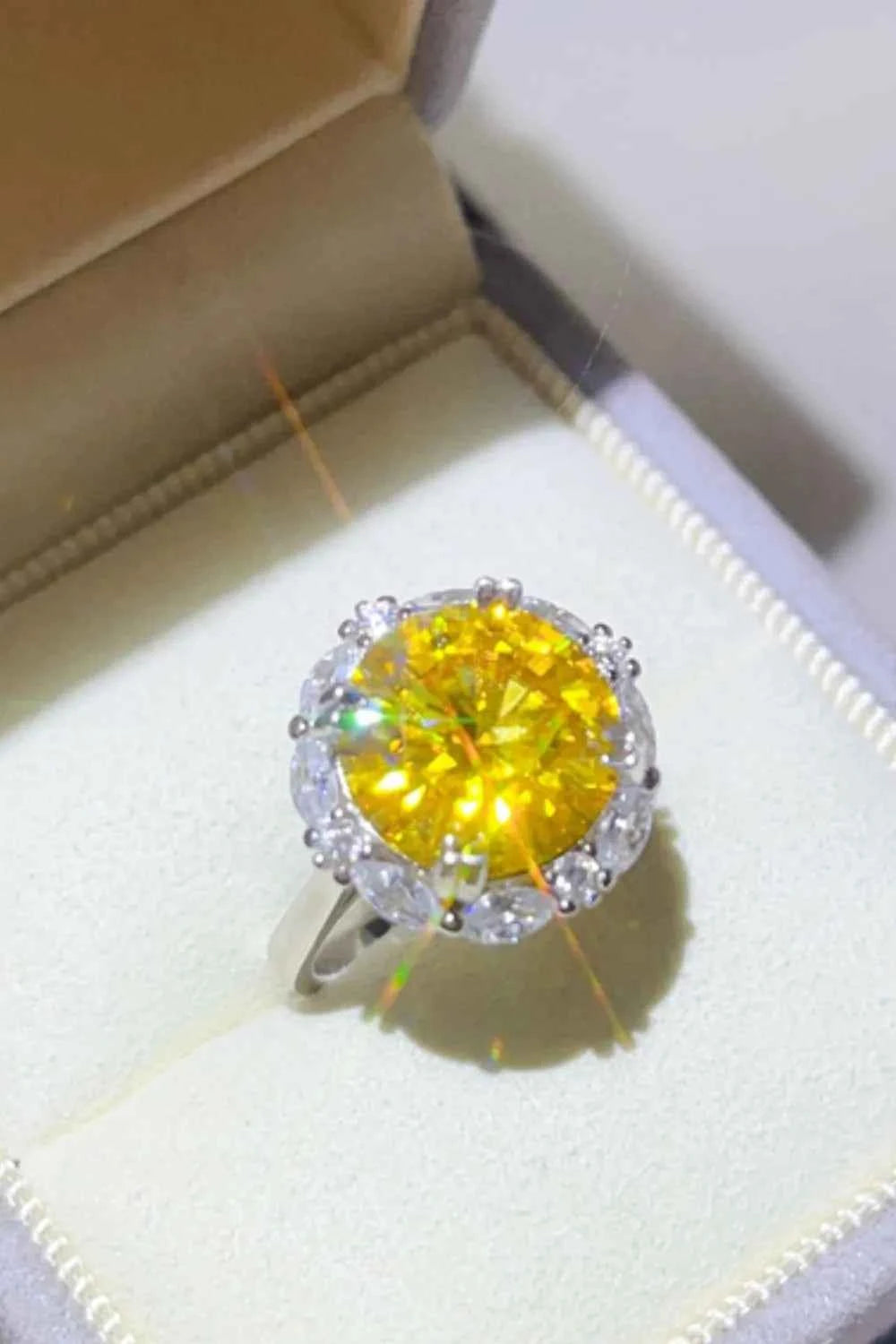 5 Carat Moissanite 925 Sterling Silver Ring Yellow fbf636e7-9f94-4017-acc1-df3795c2754a-Max