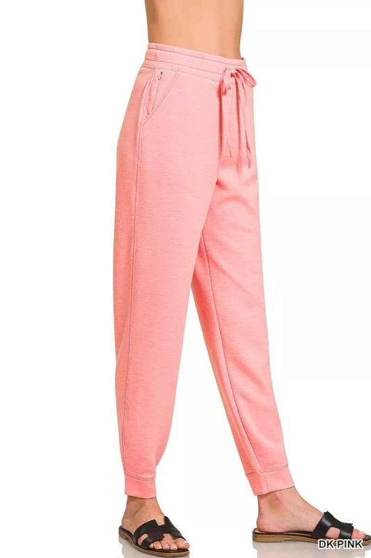 Zenana Drawstring Scuba Joggers with Pockets fbf650509ff44d5ba92d1034e3ccfe95-Max-Origin