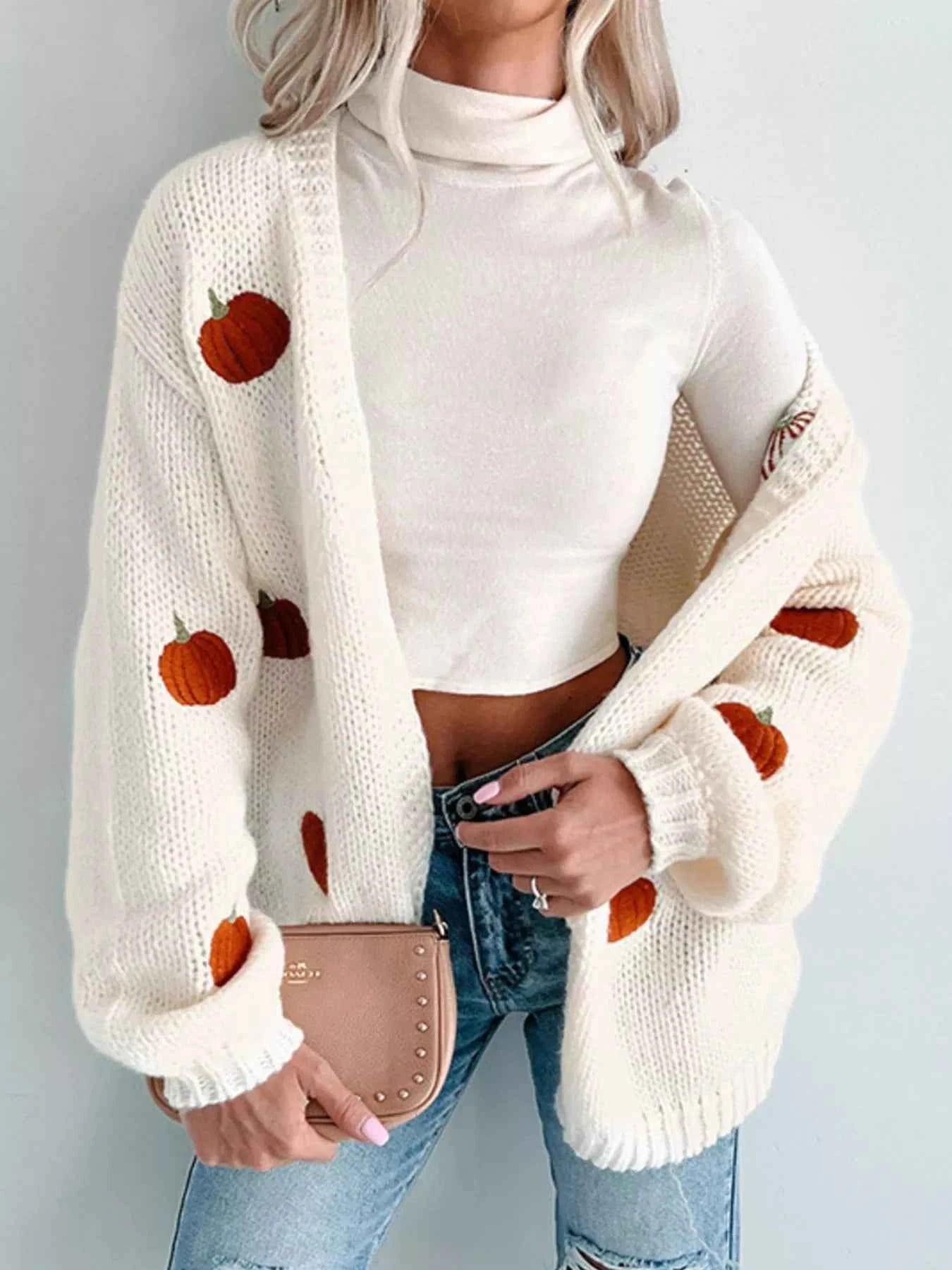 Embroidered Button Up Cardigan fc1f17e0-9917-4e68-a934-9601bde0e587-Max-Origin