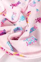 Pink Christmas Twinkle Tree Print Casual Shirt Sleep Dress fc204b9ccfddaab5