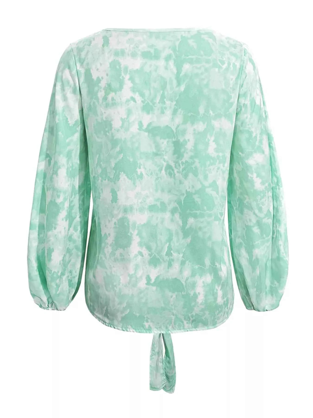 V-Neck Long Sleeve Tie-Front Blouse fc2cdc1a-5d64-4ab7-8747-dff228cea12c-Max-Origin