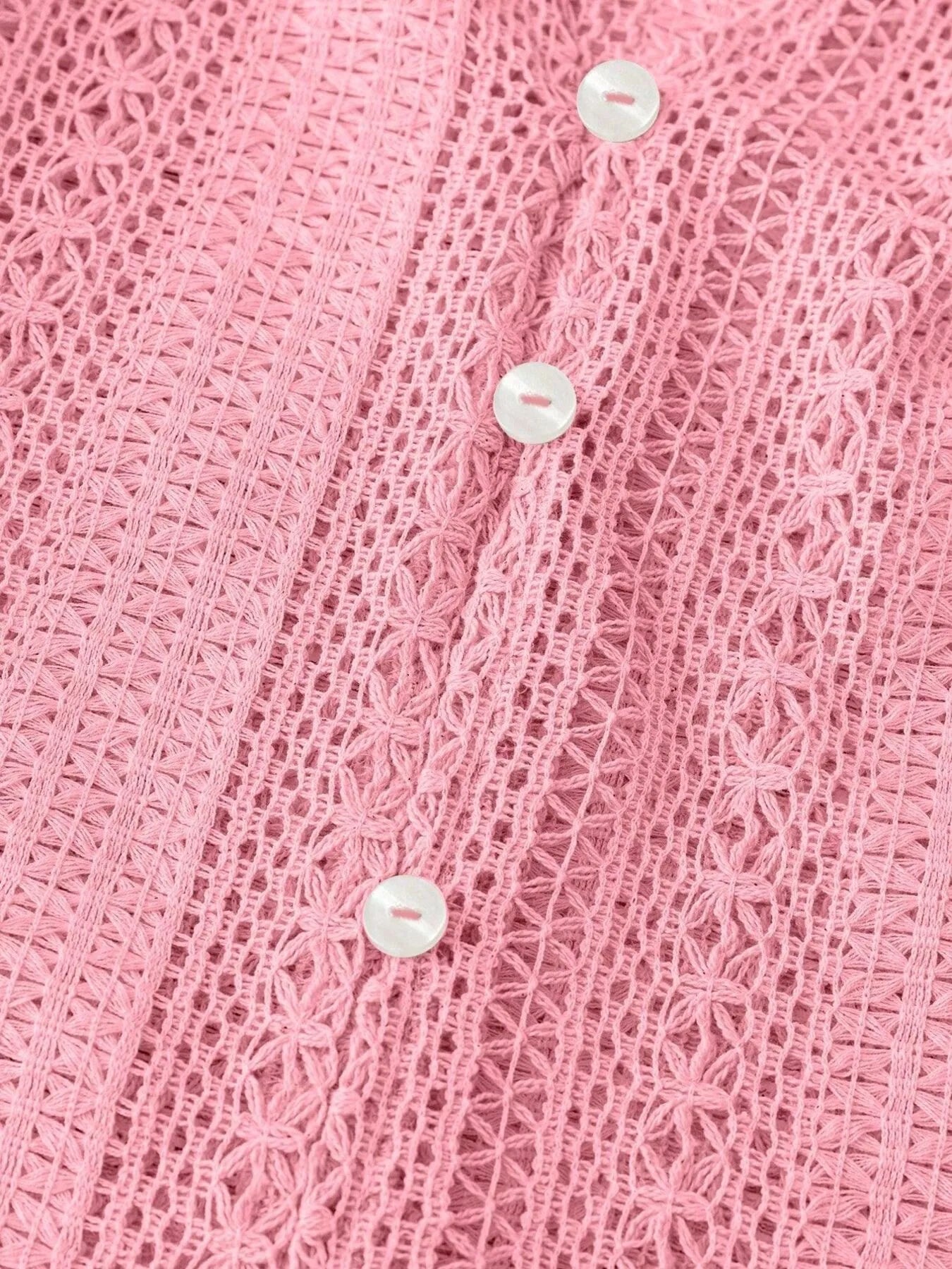Crochet Notched Button-Front Shirt fc583edbec374f688e3369dd1d0e270f-Max-Origin