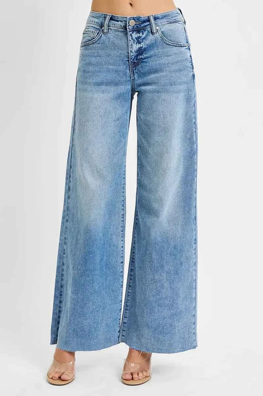 Full Size Tummy Control High Rise Ankle Palazzo Jeans Plus Size fc5ab6531480423fa43e2fbecb6b8592-Max-Origin
