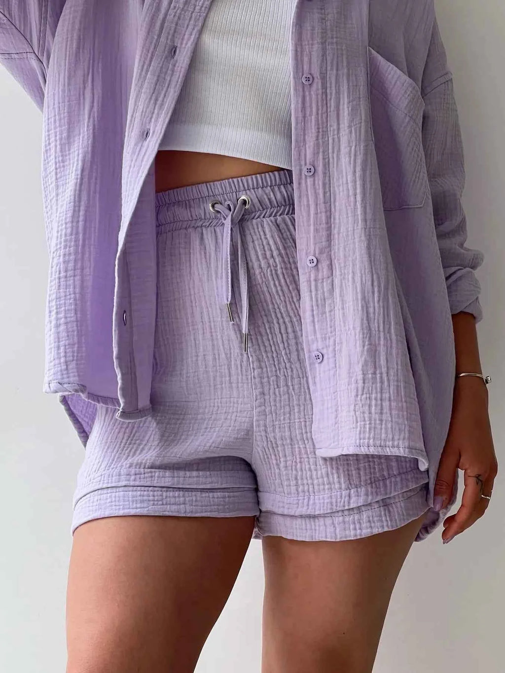Button Up Shirt and Shorts Set fc6a781db6f7422cb9451eff524a8deb-Max-Origin