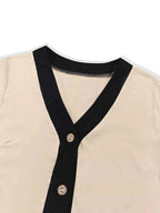 Contrast Trim Button-Down Midi Dress fca31715-3509-44c9-a8d6-2a8e4514a047-Max-Origin