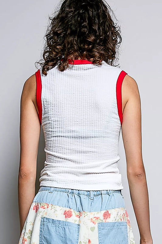 V-Neck Contrast Ribbed Sleeveless Tank fcb0c00e-1b04-4bab-a136-83cde53a02d8-Max-Origin