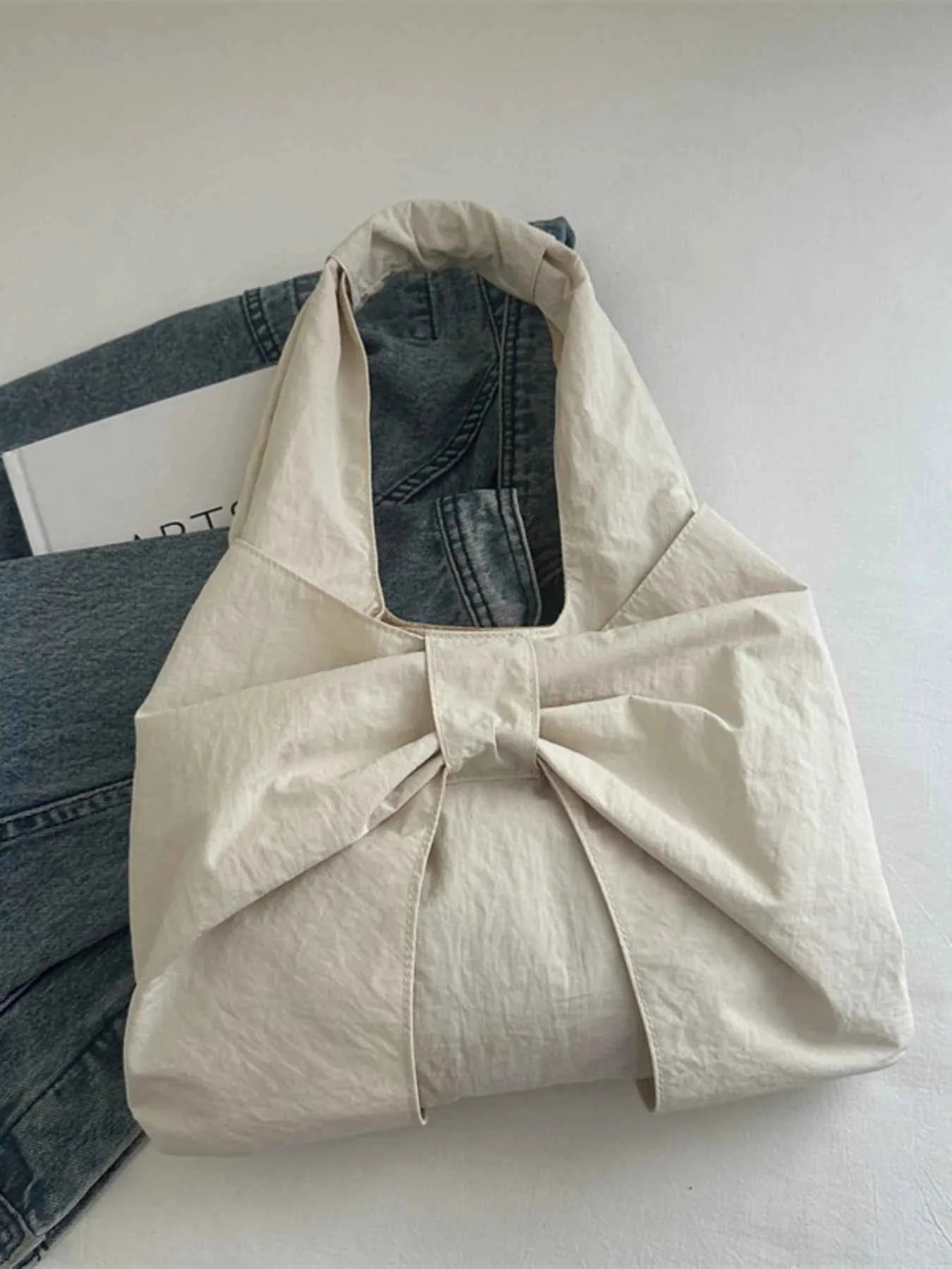 Ruched Bow Shoulder Bag fcece62d2e6c45c8b23b5793254b6686-Max-Origin