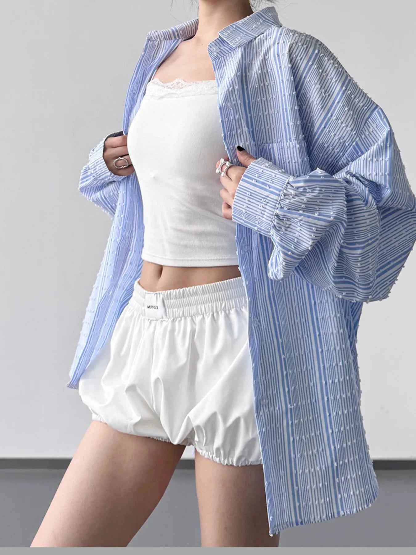 Striped Button Up Long Sleeve Shirt fced9ec458944ed2ae36b32d7c4102cf-Max-Origin