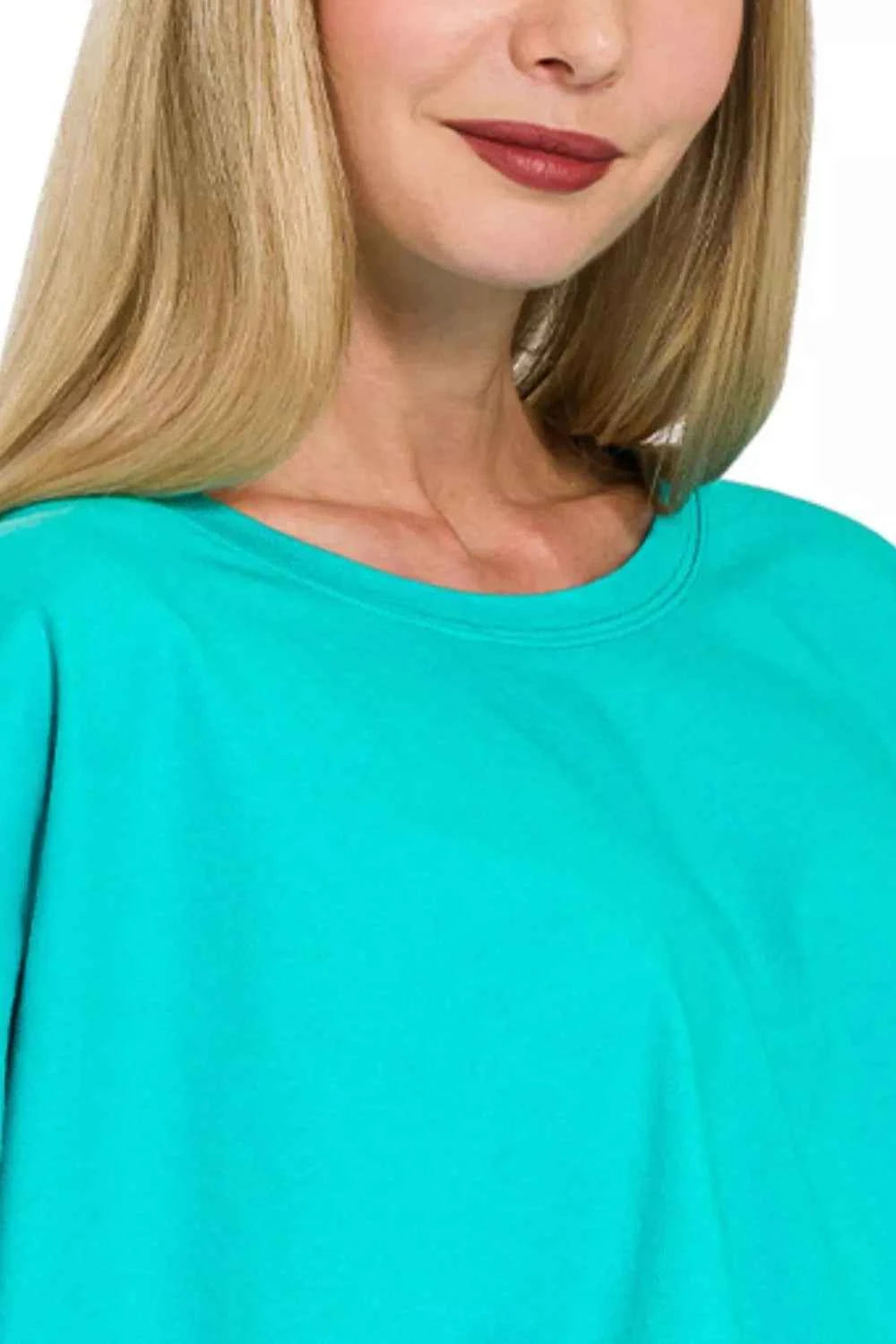 Zenana Premium Cotton Oversized Round Neck Box T-Shirt fd0a46ee-ea34-4289-b4bc-95bed595a072-Max-Origin