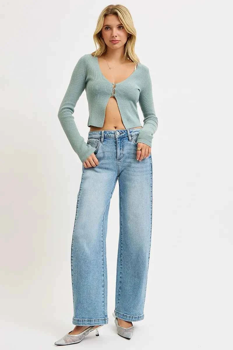 RISEN Mid Rise Wide Barrel Transferable Leg Snap Jeans fd0b5756214e4fe2a5400f89c5131000-Max-Origin