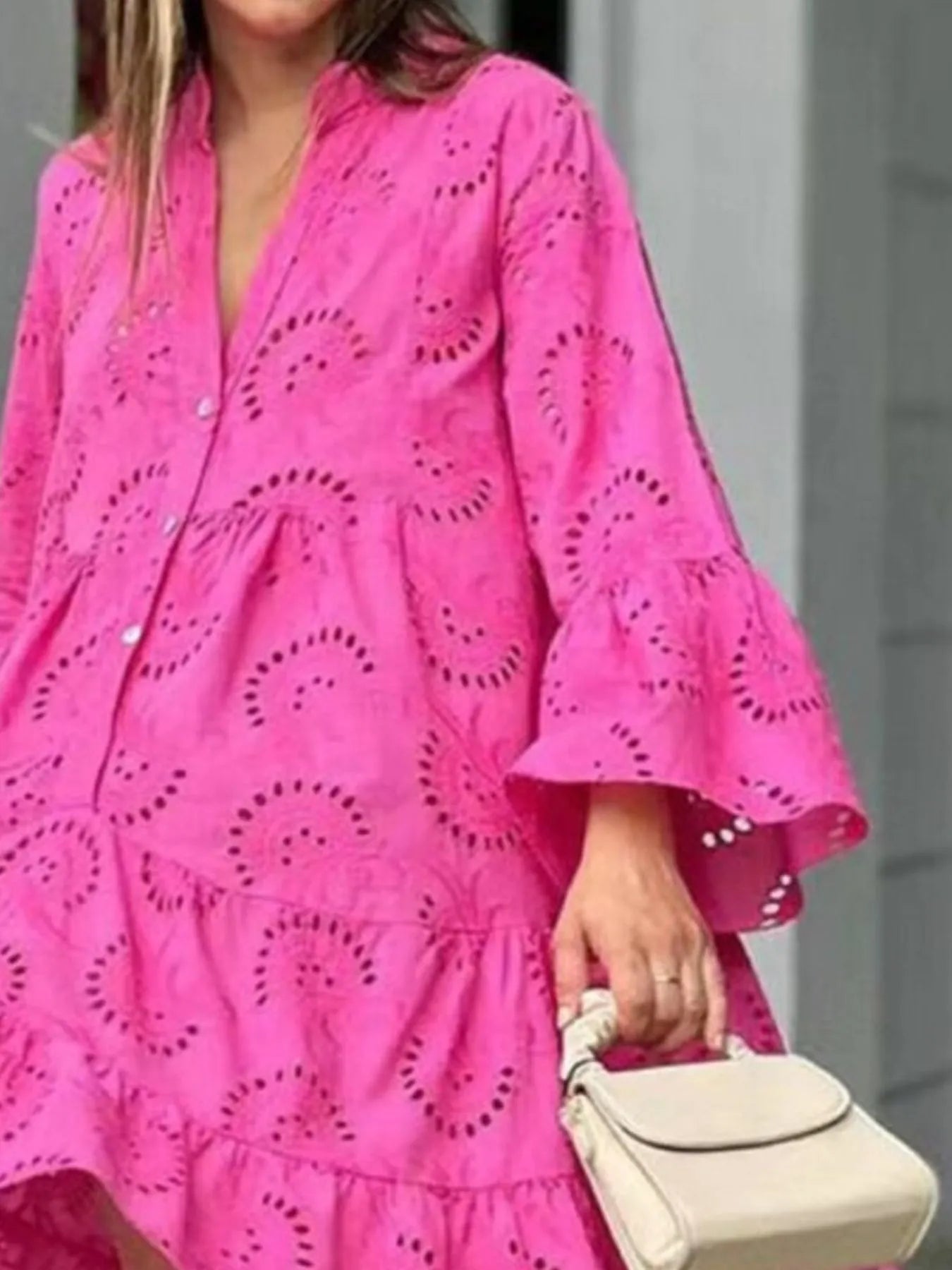 Full Size Eyelet Ruffled Hem Tiered Dress Plus Size fd4f94ca-4c0c-4299-94fb-fa87fe711b90-Max-Origin