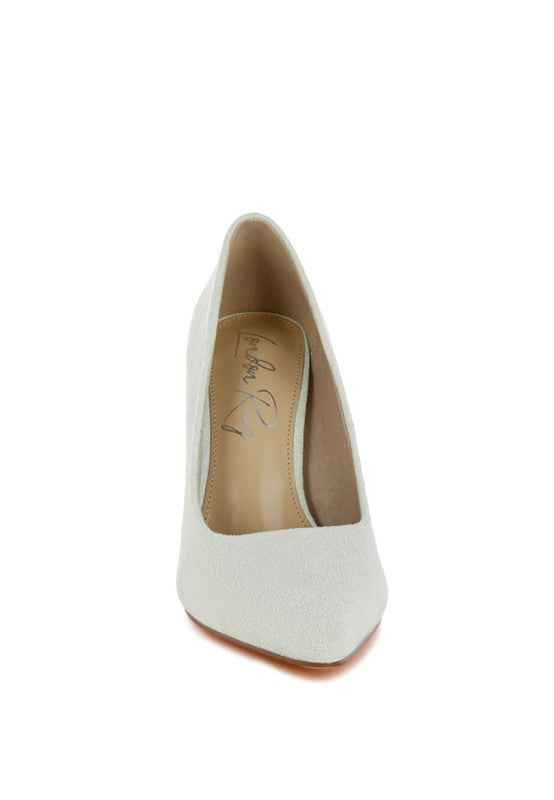 Uboa Slim Block Heel Pumps fd794e08-62d8-4071-91ad-83ff994cd12a