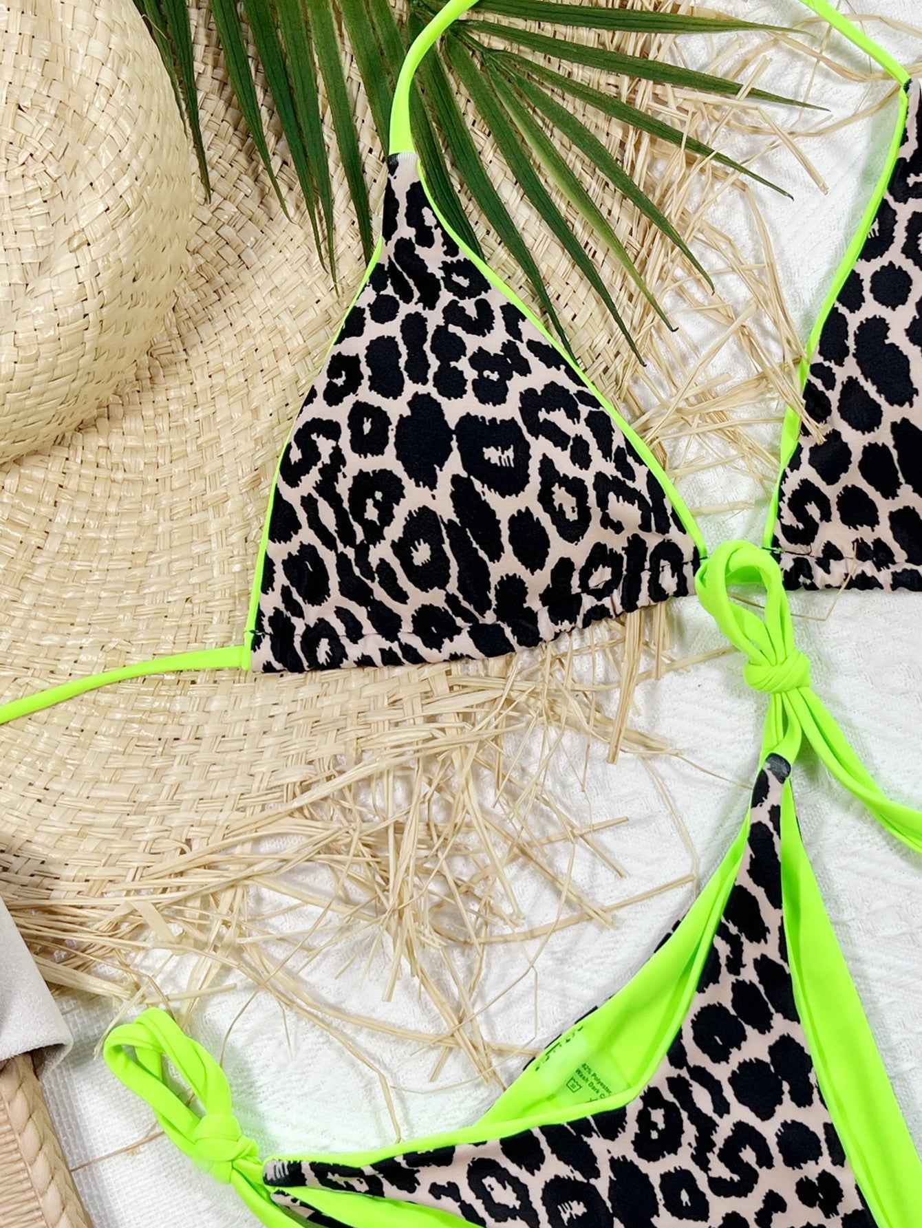 Leopard Print Halter Neck Tie Side Bikini Set fd9feaaf4aca410ea0cbed86f1d99c81-Max