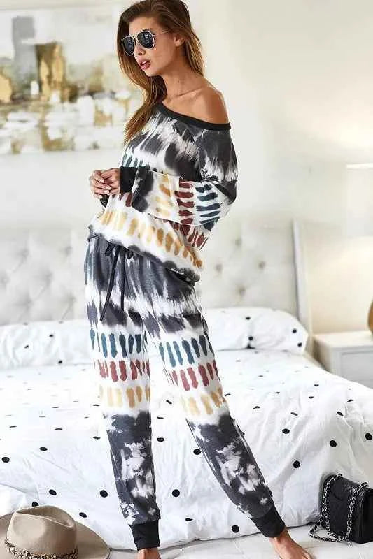 BiBi Tie Dye Print French Terry Top fdbe3fb95fe649b99dbeb294a8edbfa9-Max-Origin