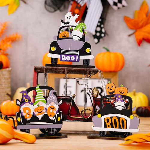 3-Piece Halloween Element Car-Shape Ornaments fe01031831db410ea125286592c658ab-Max