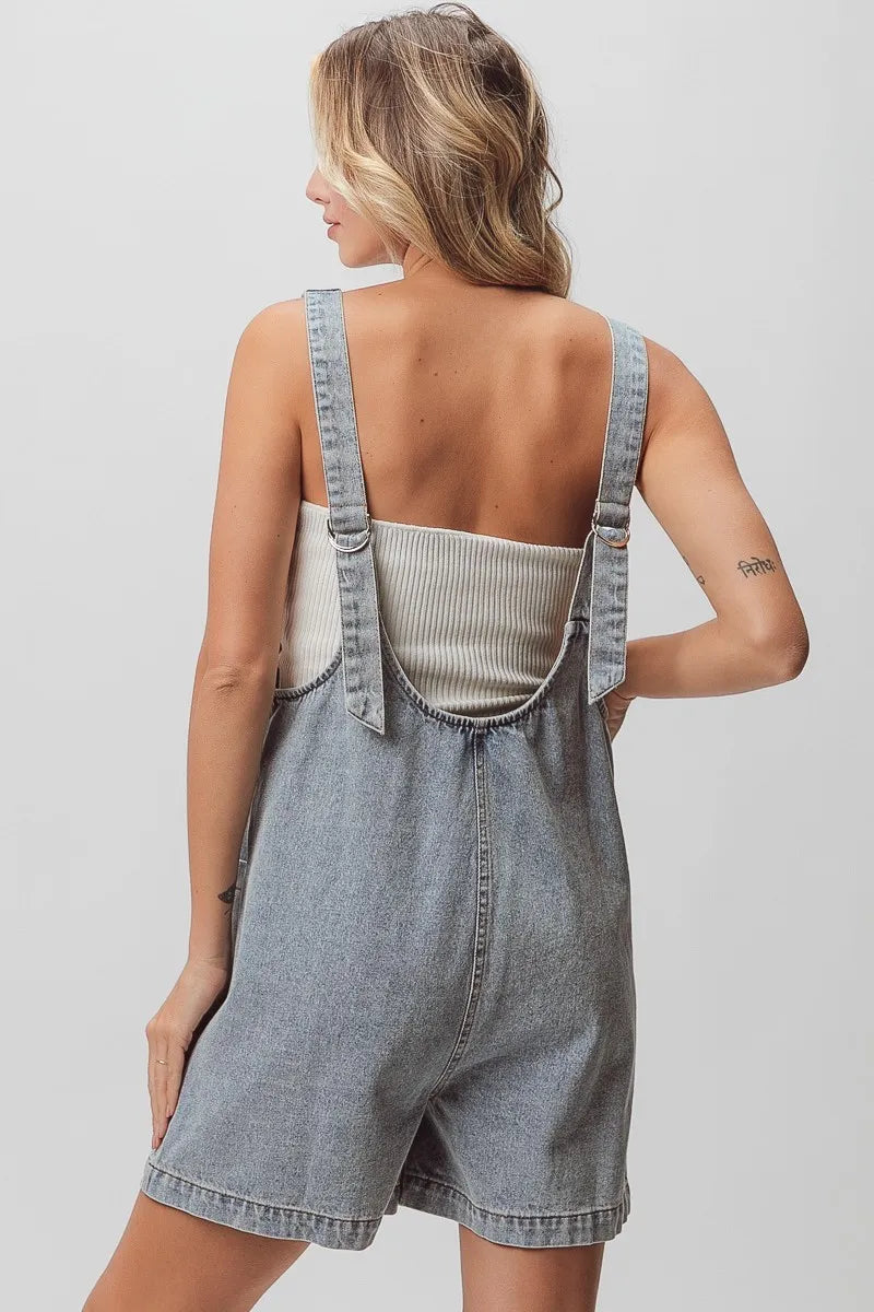 BiBi Patch Vintage Washed Denim Shortall fe29920d910c4434871bc3eb910bfd50-Max-Origin