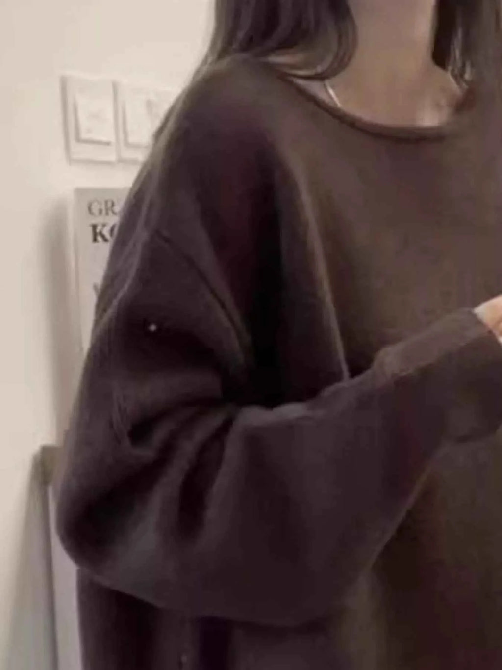 Round Neck Dropped Shoulder Sweater fe5be3bf-5439-4396-a9b7-6c6d421ddd97-Max-Origin