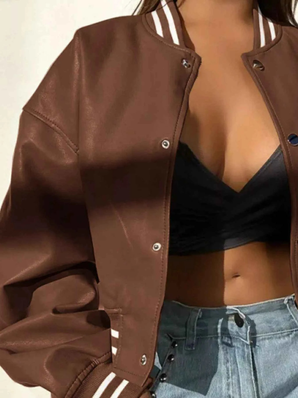 Snap Down Drop Shoulder Jacket fe8ae3c5-f585-47a2-9302-cff050e75a86-Max-Origin