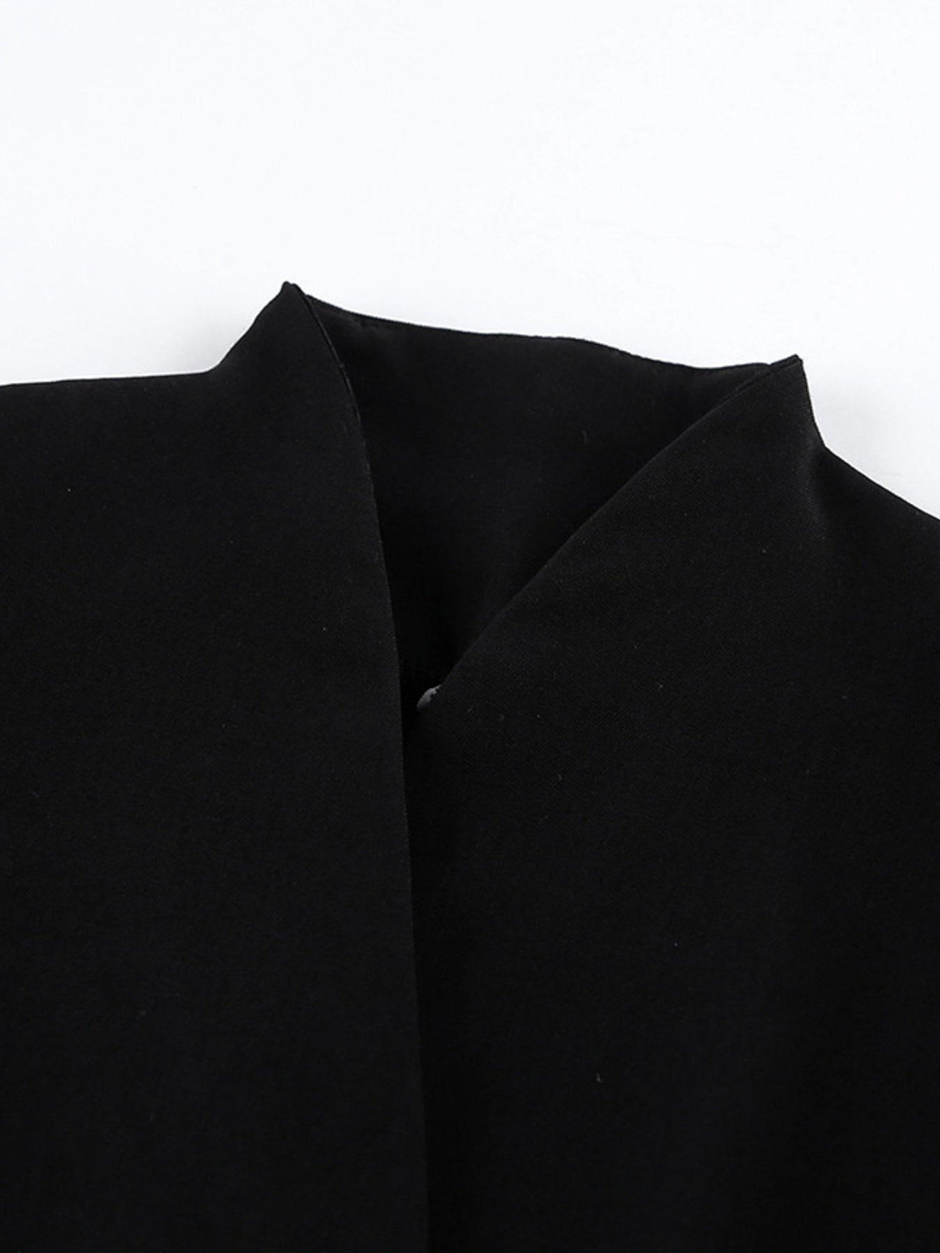 Pleated One Button Blazer Dress fea1678d05ce4e68a3ce52811b2ef394-Max