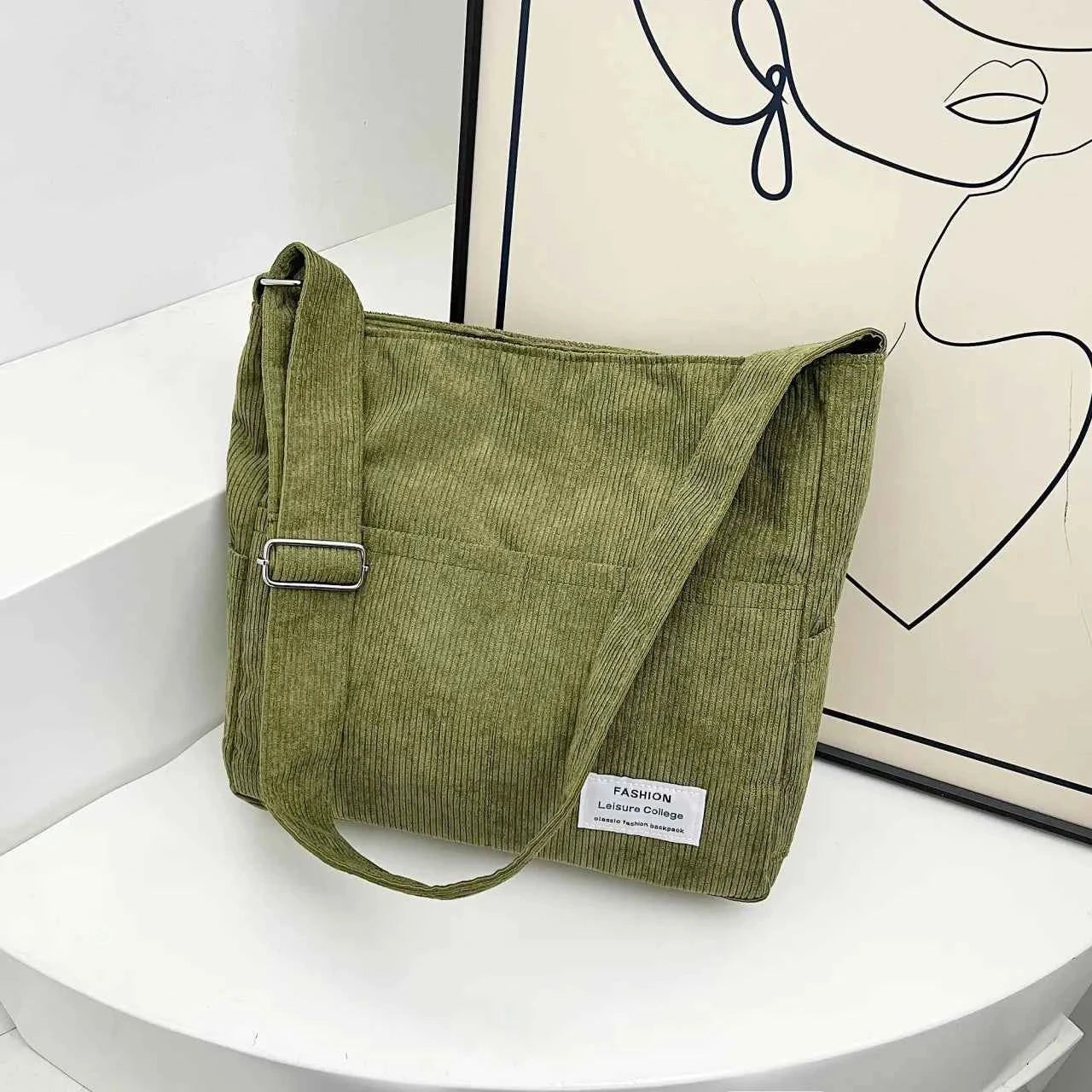 Corduroy Crossbody Messenger Bag febf4b180d124a8cb1409dd8ab28f7ae-Max-Origin