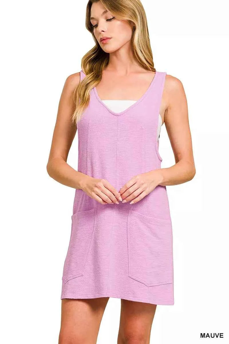 Zenana Washed Slub Adjustable Strap Overall Dress MAUVE fec9c6277a424b78a98ab11dca2798bf-Max-Origin