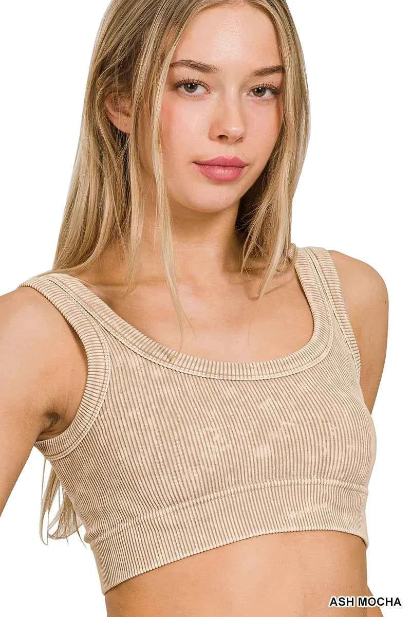 Zenana Washed Ribbed Scoop Neck Seamless Tank Top ff4dd3b8-0b15-4181-8b9b-927e38a069ad-Max-Origin