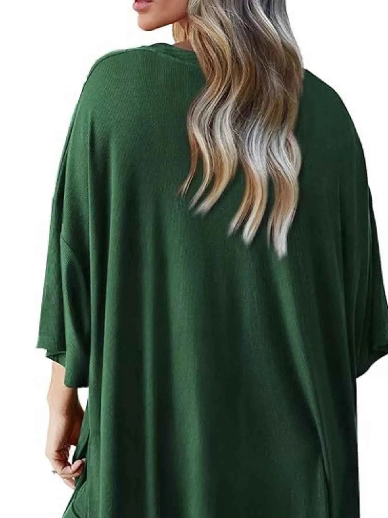 Slit Round Neck Top and Pants Set ff5b3a4c-f5f0-42e4-98f7-9381020d7318-Max-Origin