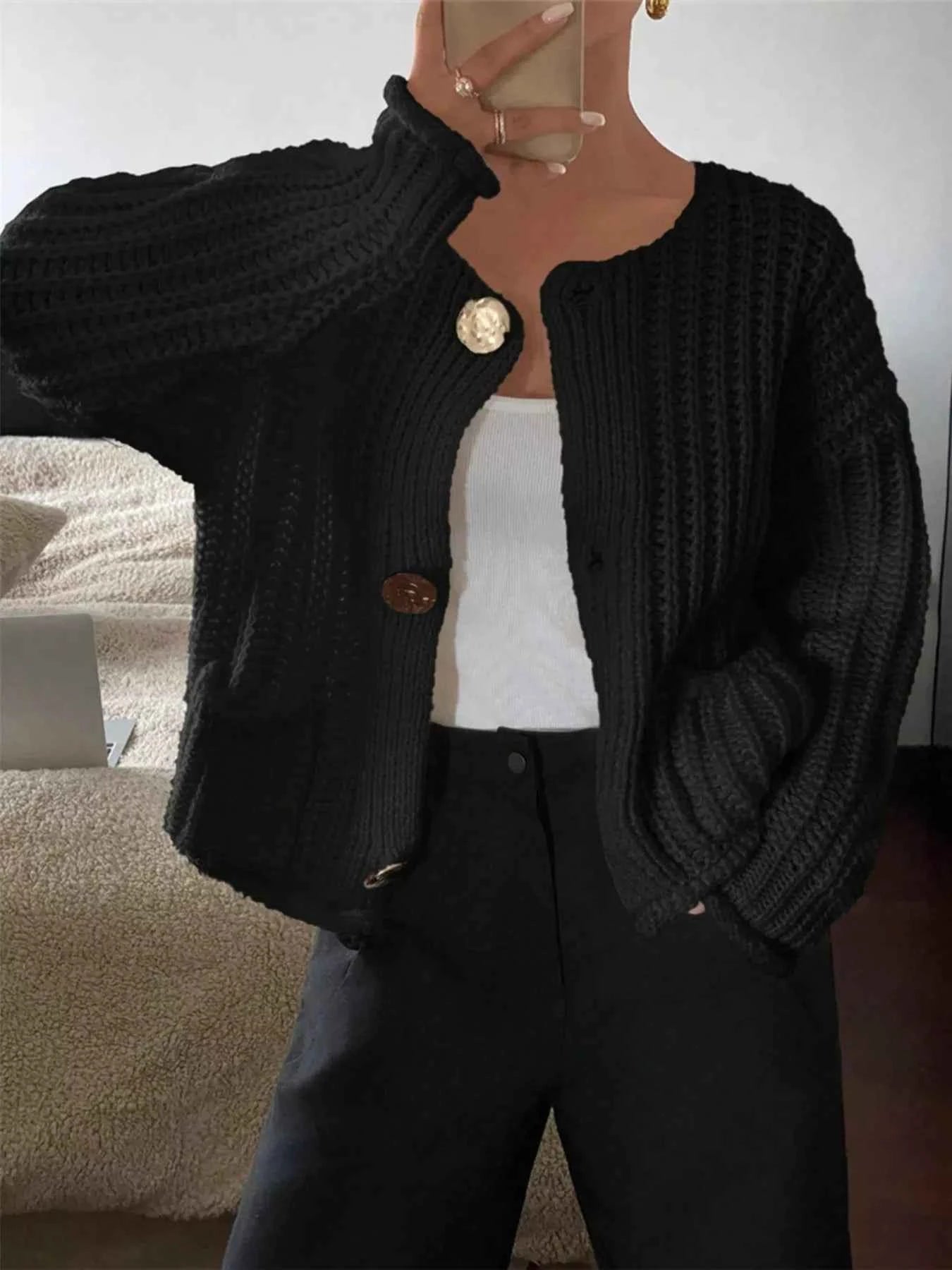 Button Up Dropped Shoulder Cardigan ffbe10cfb6dd4aceb30596c16d72bc01-Max-Origin