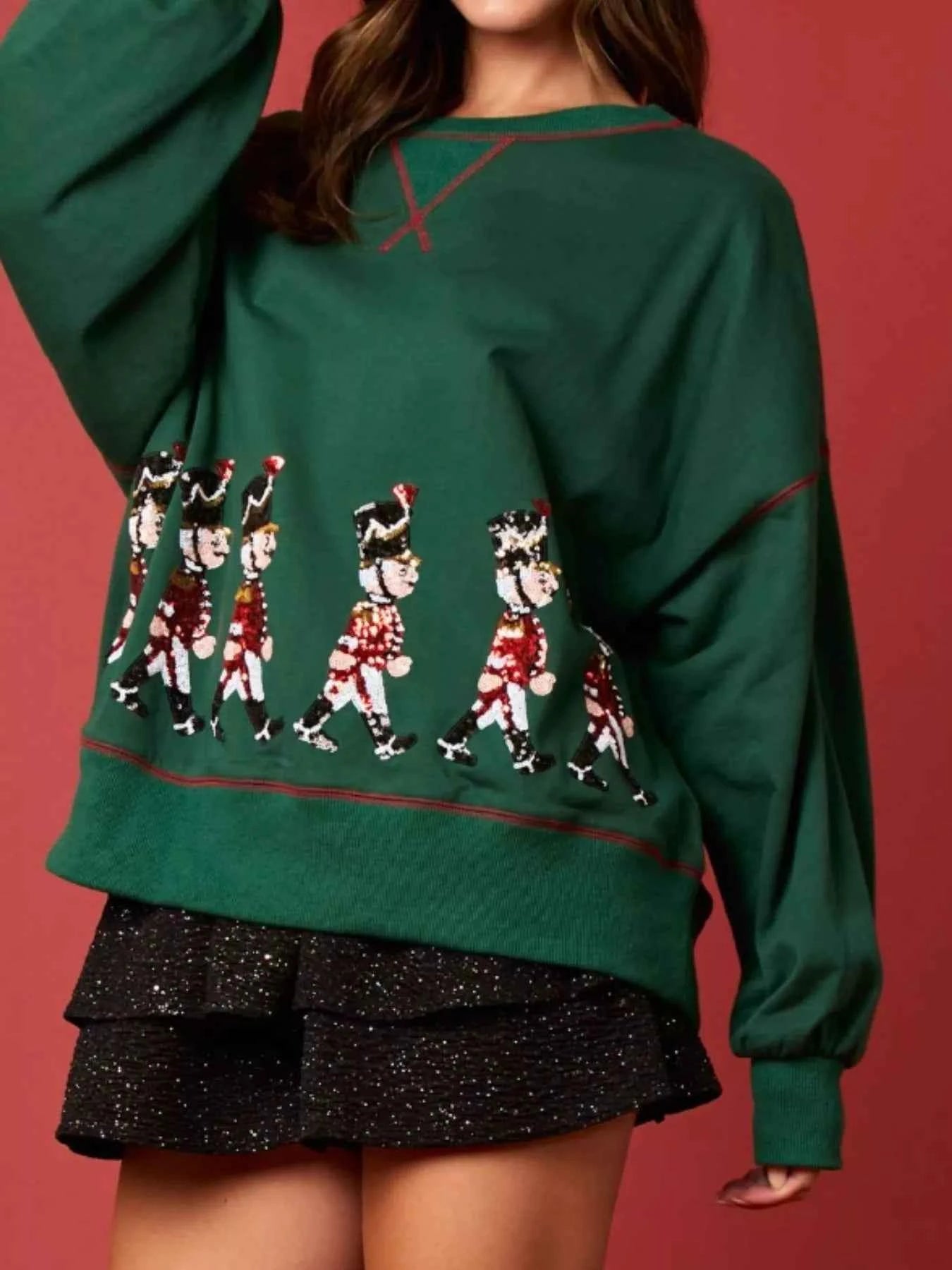 Christmas Marching Band Sequin Sweatshirt ffe26adf-7789-4b5b-8b78-0fb08427d7ab-Max-Origin