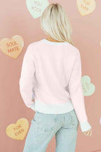 Nevaeh Pattern Drop Shoulder Sweater fffdcda6-c8ab-4e8f-a9e1-e985ab1a5790