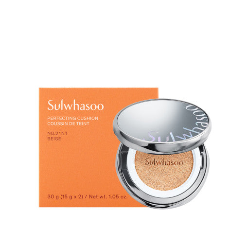 Sulwhasoo PERFECTING CUSHION 15g+15g(Refill) SPF50+/PA+++ product_images_1731393738.6566205424590244_624402260_f7c7302f-9c50-4c13-b297-e229b6ab08b21779700958