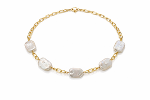 Capri Pearl Necklace sahira_jewelry_design_pearl_necklace
